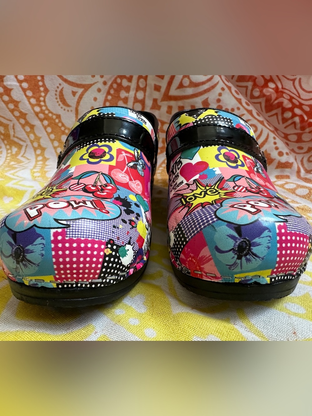Sanita- Clogs - Pop Art 🎨💥Like New - Picture 3 of 14